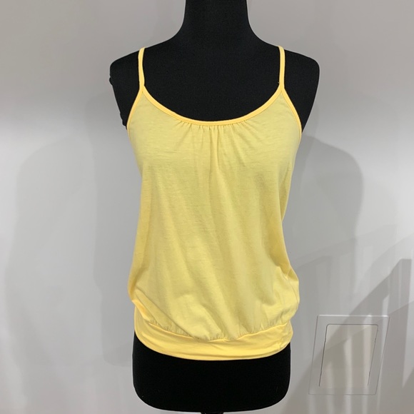 GARAGE Yellow Tank Top - Picture 1 of 9